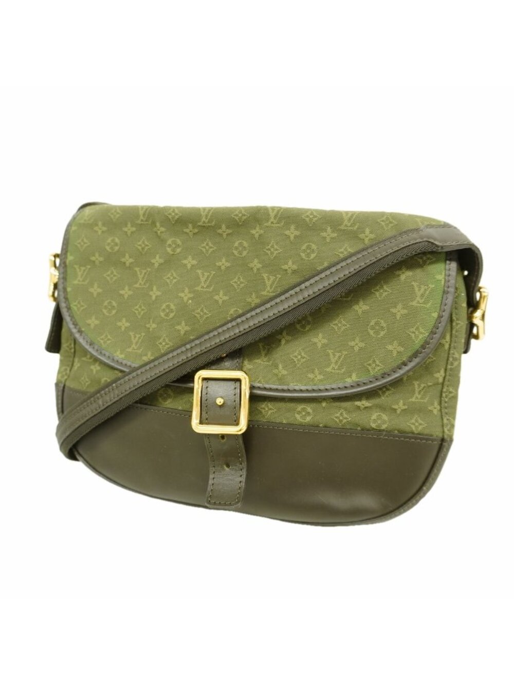 Louis Vuitton Shoulder Bag Monogram Mini Belanger Khaki